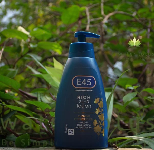 E45 Rich Lotion (Primrose Oil) Water Lotus Care & Beauty Cosmetics