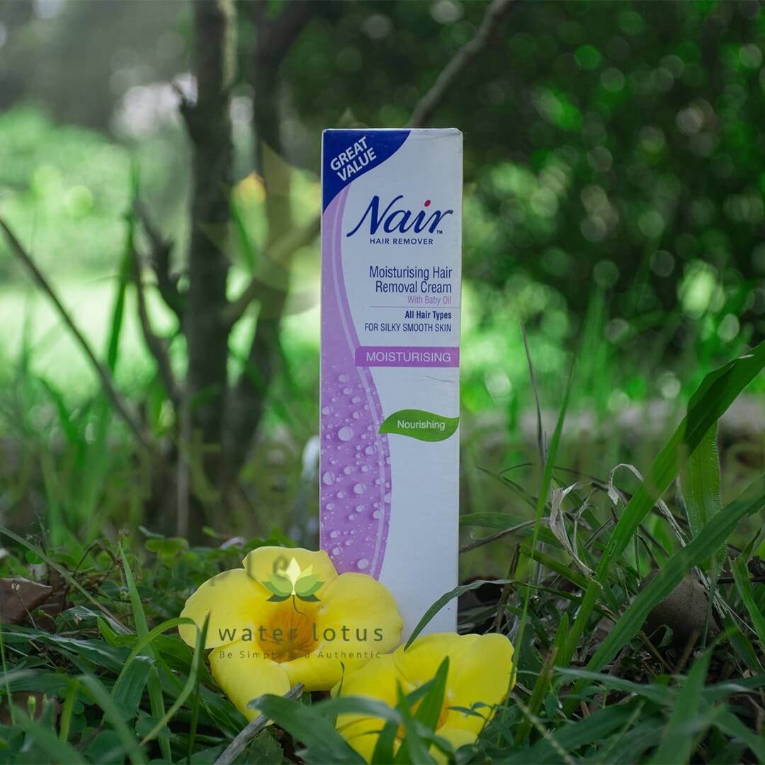 Nair Hair Remover (Moisturising Hair Removal Cream) Water Lotus