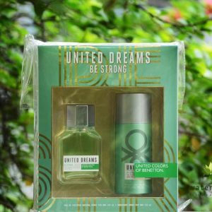 United Colors Of Benetton Be Strong Perfume & Body Spray Gift Set