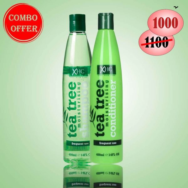Xpel Xhc Tea Tree Shampoo & Conditioner Combo Pack Offer