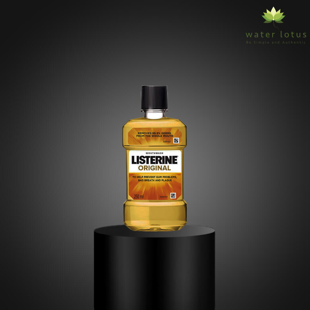 Listerine Original Mouthwash 250 ml Water Lotus Care & Beauty