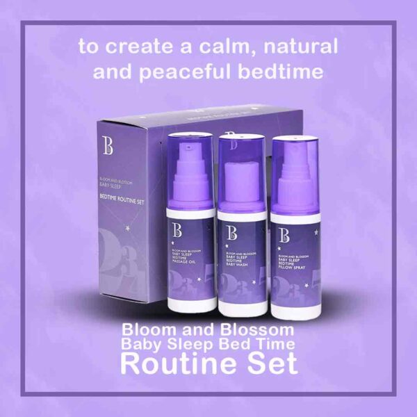Bloom and Blossom Baby Sleep Bed Time Routine Set