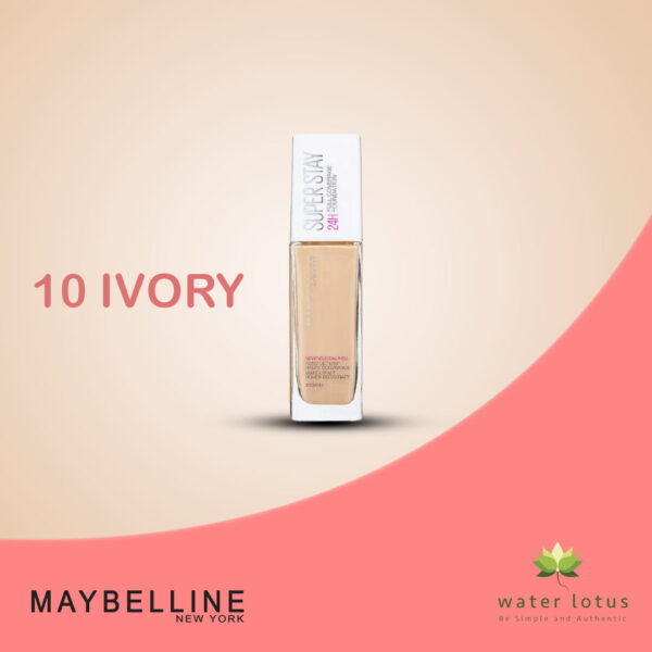Maybelline Superstay 24 Hour Foundation 10 Ivory 30ml