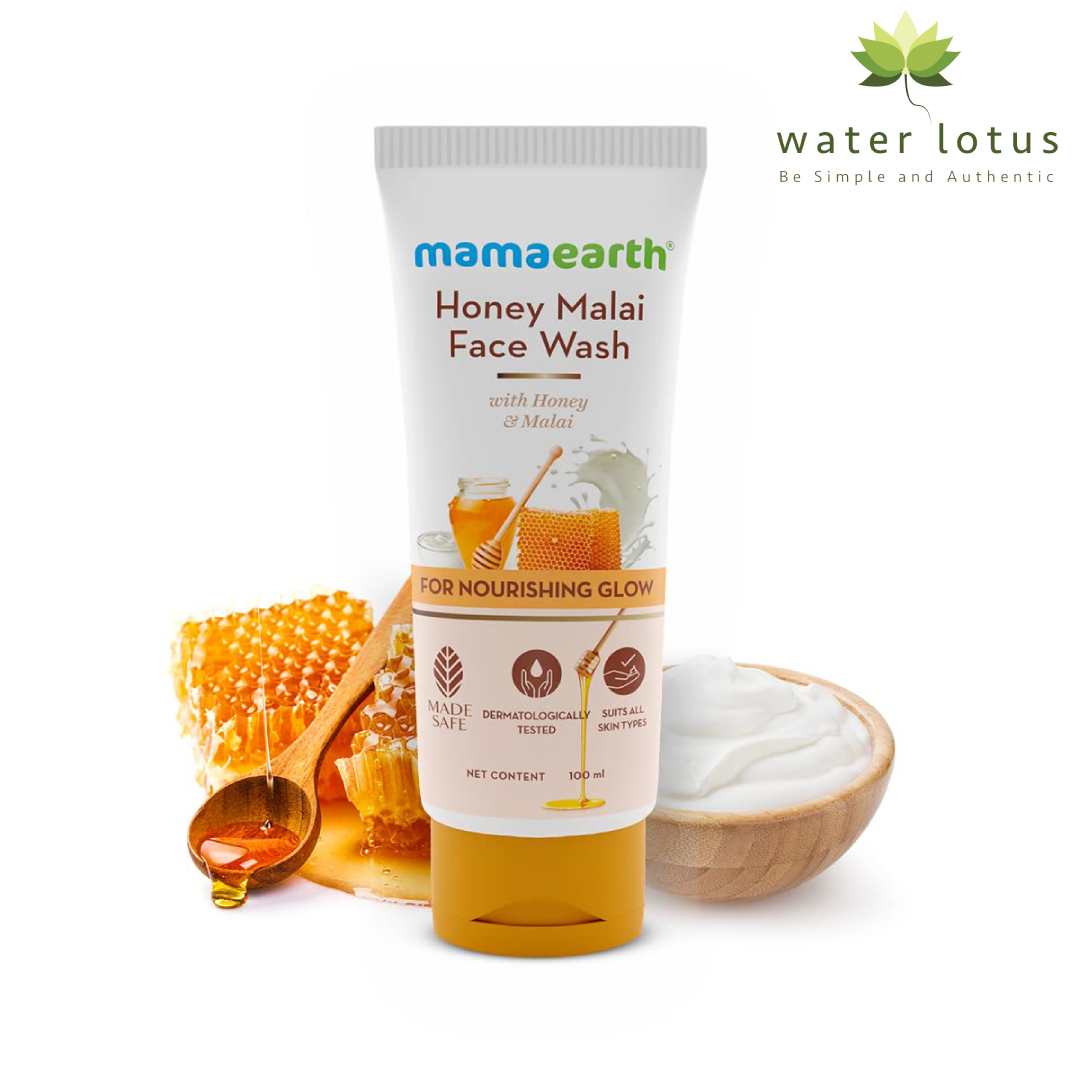 Mamaearth-Honey-Malai-Face-Wash-with-Honey-Malai-For-Nourishing-Glow-100-ml