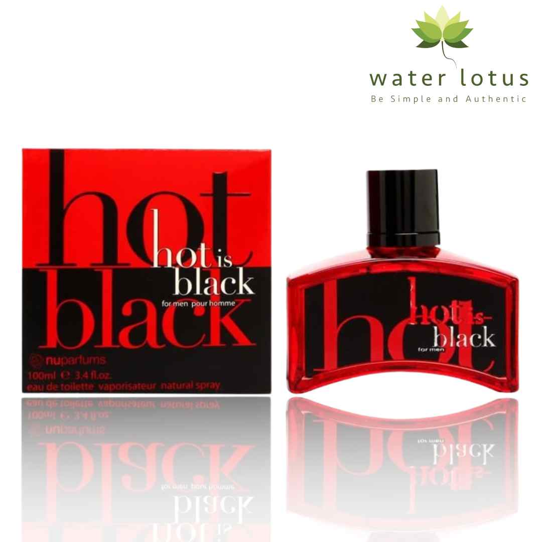 Nu Parfums Hot Is Black Eau de Toilette Spray for Men 100ml